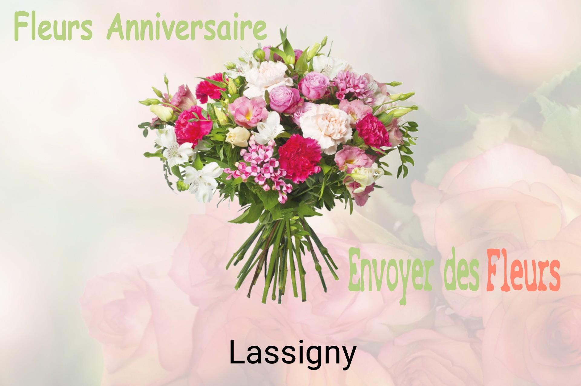 Bouquet de fleurs d’anniversaire livré à Lassigny