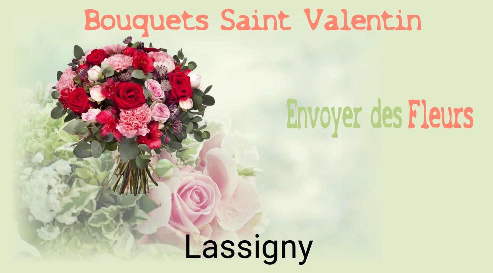 Roses de Saint-Valentin livrées à Lassigny